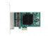 Delock PCI Express x1 Card to 4 x RJ45 Gigabit LAN BCM - PCIe - RJ-45 - Female - PCIe 2.0 - Grey - PC