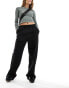 Фото #1 товара Noisy May ankle drawstring trouser in black