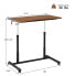 Фото #5 товара Height Adjustable Computer Desk Sit to Stand Rolling Notebook Table
