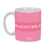 Кружка Mug BlackFit8 Glow up Керамика Розовый (350 ml)
