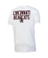 Big Boys White Cincinnati Bearcats Gameday Oversized Logo Performance T-shirt