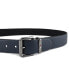 Men’s Two-In-One Reversible Casual Matte and Pebbled Belt