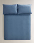 (140 gxm²) washed linen duvet cover