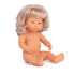 Фото #1 товара Кукла для детей Miniland со синдромом Дауна Blonde 38 см Baby Doll