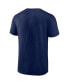 ფოტო #4 პროდუქტის Men's Navy Atlanta Braves 2021 World Series Champions Locker Room T-shirt