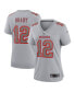 Women's Tom Brady Gray Tampa Bay Buccaneers Atmosphere Fashion Game Jersey