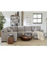 Фото #9 товара CLOSEOUT! Loranna 3-Pc. Fabric Sectional with Chaise, Created for Macy's