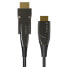 Techly ICOC-HDMI-HY2D-050 - 50 m - HDMI Type A (Standard) - HDMI Type D (Micro) - 3D - 18 Gbit/s - Black