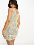 Фото #4 товара Платье ASOS DESIGN Maternity – Мини из кружевного металлического материала