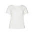ფოტო #3 პროდუქტის VERO MODA CURVE Vanda Modal short sleeve T-shirt