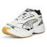Фото #2 товара Puma Velophasis Technisch Lace Up Mens White Sneakers Casual Shoes 39093201
