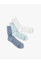 Фото #8 товара Basic 3'lü Soket Çorap Seti Çok Renkli