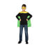 Фото #2 товара Карнавальный костюм для малышей My Other Me Супер-герой Зеленый Жёлтый 3-6 лет (2 Предметы)