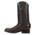 Фото #3 товара Ferrini Dakota Caiman Crocodile Embroidered Square Toe Cowboy Mens Brown Dress