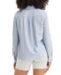 Фото #2 товара The Classic Cotton Box-Pleat-Back Long-Sleeve Shirt