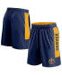 Фото #1 товара Men's Navy Denver Nuggets Game Winner Defender Shorts