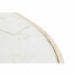 Фото #3 товара Кофейный столик DKD Home Decor Glamour Белый Разноцветный Позолоченный Мрамор Железо 87 x 87 x 51,5 cm