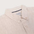 HAPPY BAY Pure linen life is rosy short sleeve shirt