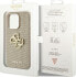 Фото #7 товара Guess Guess GUHCP15LPSP4LGD iPhone 15 Pro 6.1" złoty/gold hardcase Perforated 4G Glitter