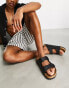 Фото #1 товара Birkenstock Arizona birko-flor sandals in black