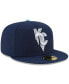 Men's Navy Kansas City Royals 2022 City Connect 59FIFTY Fitted Hat