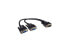 Фото #1 товара Belkin F2CM038b01 Black 1ft VGA HD15-M to (2) VGA HD15-F Splitter Y Cable