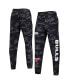 ფოტო #2 პროდუქტის Men's Black, Camo Chicago Bulls Tonal Joggers