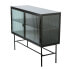 Retro Style Console Table Modern Sideboard Storage Cabinet With Detachable Wide Shelves