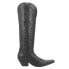 Фото #1 товара Dingo Raisin Kane Embroidered Snip Toe Cowboy Womens Black Casual Boots DI167-0