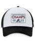 Фото #2 товара Men's Black Colorado Avalanche 2022 Western Conference Champions Locker Room Trucker Adjustable Hat