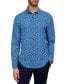 Men's Performance Stretch Micro-Floral Shirt