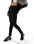 COLLUSION x001 high rise skinny jeans in black