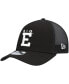 Men's Black Dale Earnhardt Big E Legends 9FORTY A-Frame Trucker Snapback Hat