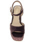 Фото #7 товара Women's Dolly Crystal Platform Sandals