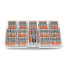 Фото #2 товара Set of electric cubes 2/3/4/5pin 32A/250V - orange - 46pcs.