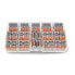 Set of electric cubes 2/3/4/5pin 32A/250V - orange - 46pcs.