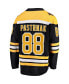 ფოტო #2 პროდუქტის Men's David Pastrnak Black Boston Bruins Home Breakaway Jersey