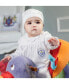 ფოტო #3 პროდუქტის Baby Royal Baby Organic Cotton Gloved Footed Coverall With Bow Hat in Gift Box