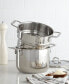 Фото #1 товара Stainless Steel 6 Qt. Covered Multi-Pot with Pasta Insert