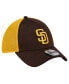 Фото #2 товара Men's Brown San Diego Padres Neo 39THIRTY Flex Hat