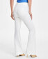 Фото #2 товара Women's High-Rise Pull-On Flare Jeans, Created for Macy's