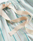 ფოტო #5 პროდუქტის Women's Striped Poplin Boxer Sleep Shorts XS-3X, Created for Macy's