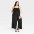 Фото #4 товара Women's Strapless Jumpsuit - Ava & Viv