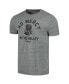 ფოტო #3 პროდუქტის Men's Heather Gray Cobra Kai No Mercy In The Valley T-shirt