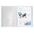 Фото #2 товара LIDERPAPEL Showcase folder 40 polypropylene covers DIN A4 opaque light blue