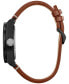 ფოტო #2 პროდუქტის Eco-Drive Men's Star Wars Chewbacca Brown Leather Strap Watch 43mm