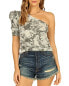 Майка Vintage Havana One Shoulder Tee Gray