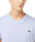 ფოტო #2 პროდუქტის Men’s V-Neck Pima Cotton Tee Shirt