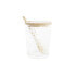 Фото #6 товара Сахарница DKD Home Decor 28 x 10 x 13,5 cm Стеклянный Натуральный Прозрачный 300 ml Боросиликатное стекло