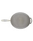 Фото #2 товара Hard Anodized 5 quart Nonstick Oval Saute Pan with Helper Handle and Lid